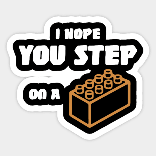 A Lego Brick Sticker